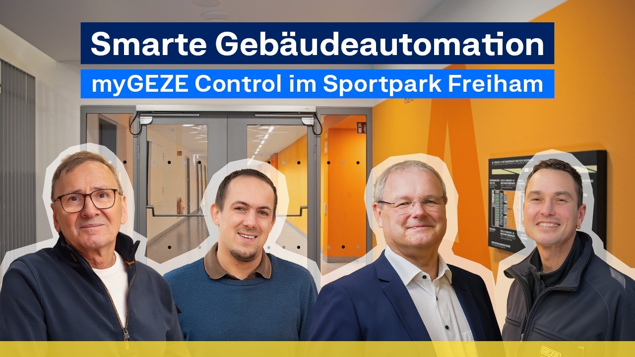 Inteligentna automatyka budynku w kompleksie sportowym Freiham | myGEZE Control i myGEZE Visu 